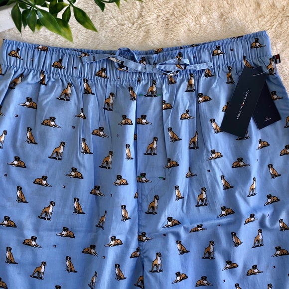 boxer dog pajama pants